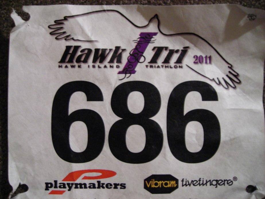 finally a triathlete&nbsp;#HawkITri