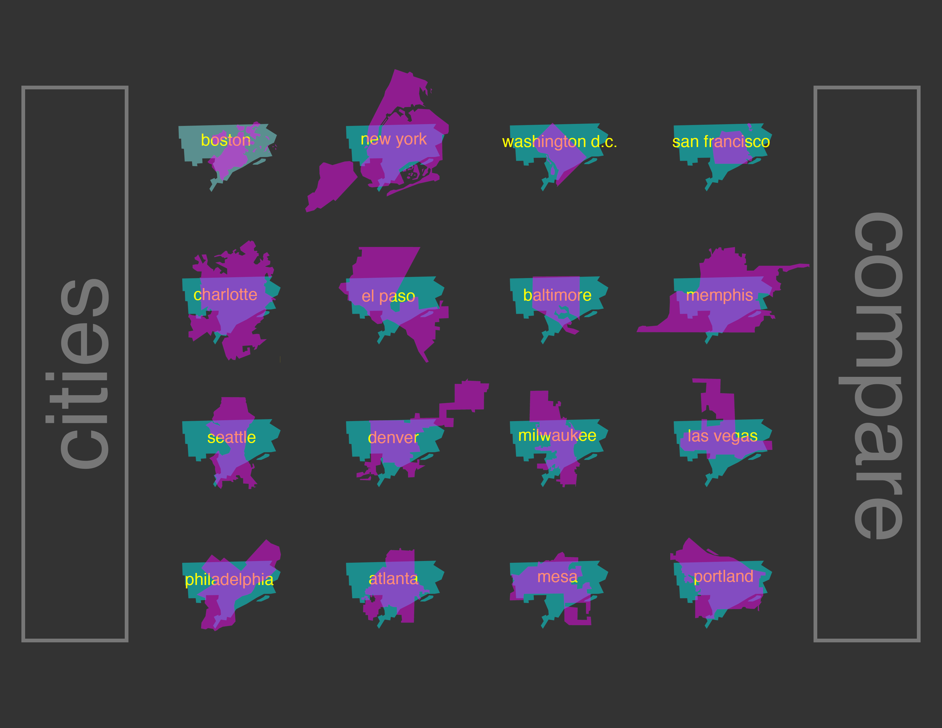 Map: Can Detroit Really Be Compared to Any Other&nbsp;City?